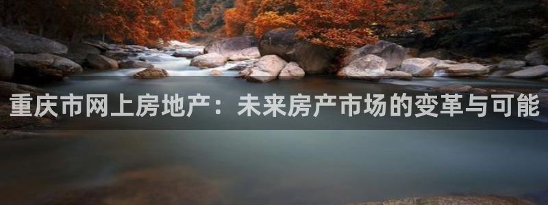 天狮娱乐是私人平台吗：重庆市网上房地产：未来房产市场的变革与