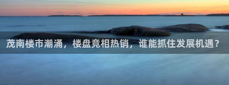 天狮娱乐招商扣：茂南楼市潮涌，楼盘竞相热销，谁能抓住发展机遇