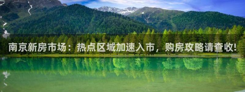 天狮娱乐官网：南京新房市场：热点区域加速入市，购房攻略请查收