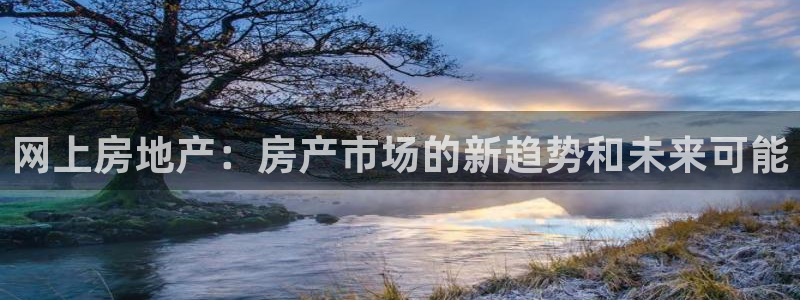 天狮娱乐f 判官：网上房地产：房产市场的新趋势和未来可能