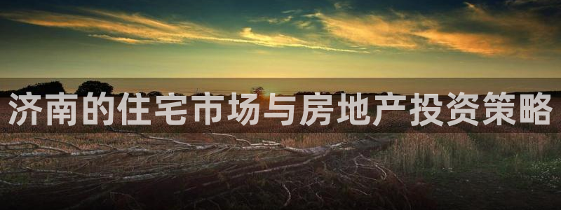 天豪娱乐会所狮山：济南的住宅市场与房地产投资策略