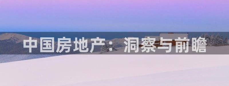 苏州狮山龙湖天街娱乐：中国房地产：洞察与前瞻