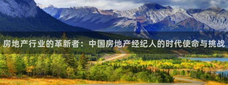 天狮娱乐主管66六26：房地产行业的革新者：中国房地产经纪人