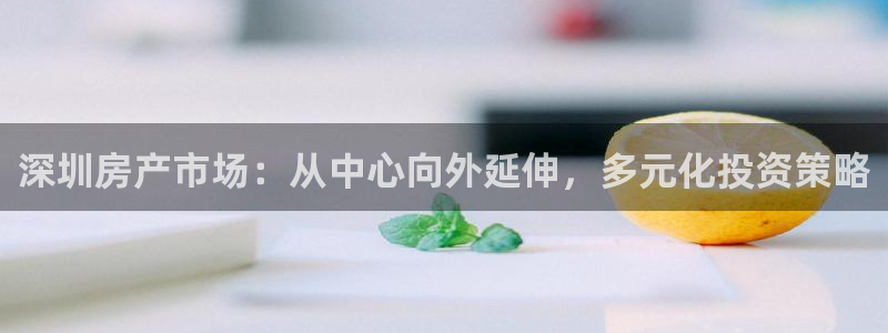 天狮会娱乐会所：深圳房产市场：从中心向外延伸，多元化投资策略