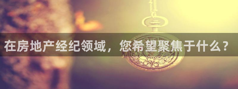 天狮娱乐炔wx15 net：在房地产经纪领域，您希望聚焦于什